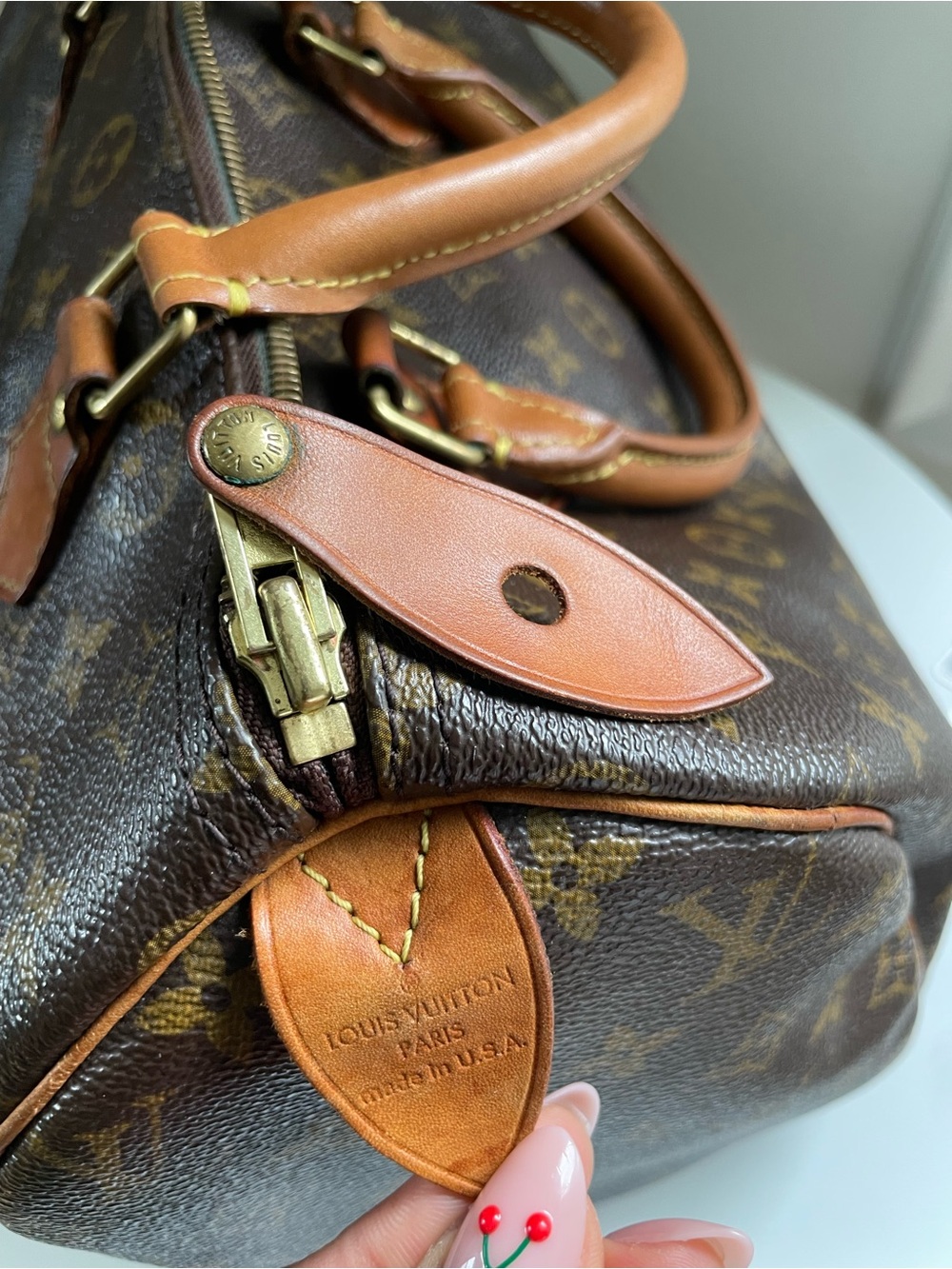 Louis Vuitton Speedy 30 | Monogram Canvas | Vintage | 1994 - Picture 8 of 15